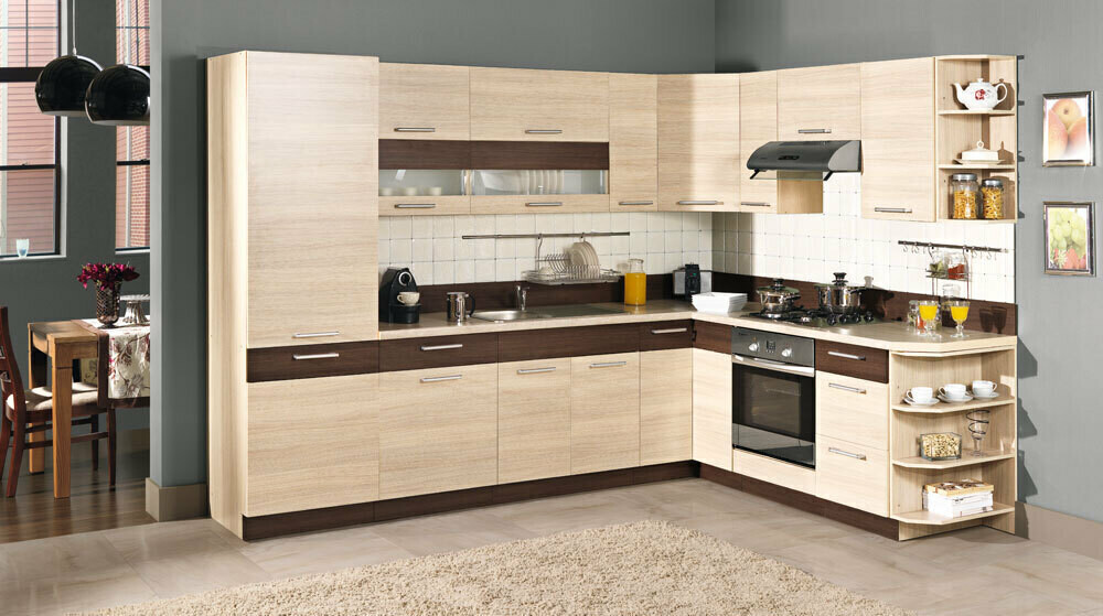 Dulap modular cu sertar și uși Mode Light 110