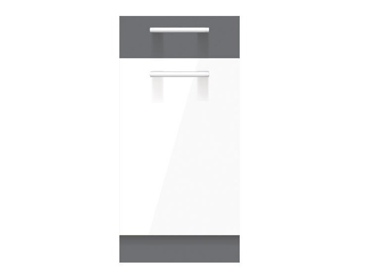 Dulap modular cu sertar și uși Mode White 109