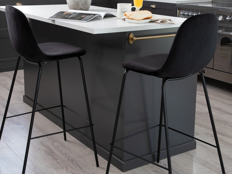 Scaun bar Dallas 251 (Negru)