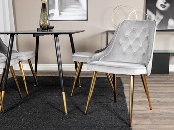 Scaun Dallas 103 (Gri deschis)