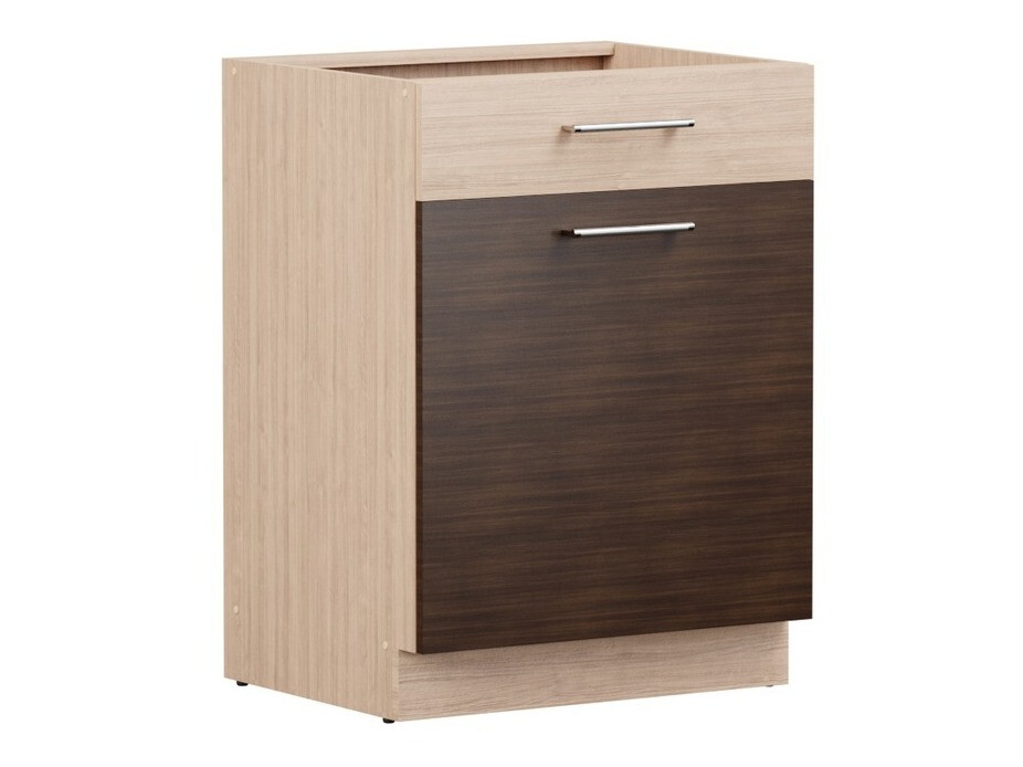 Dulap modular cu sertar și uși Mode Dark 113