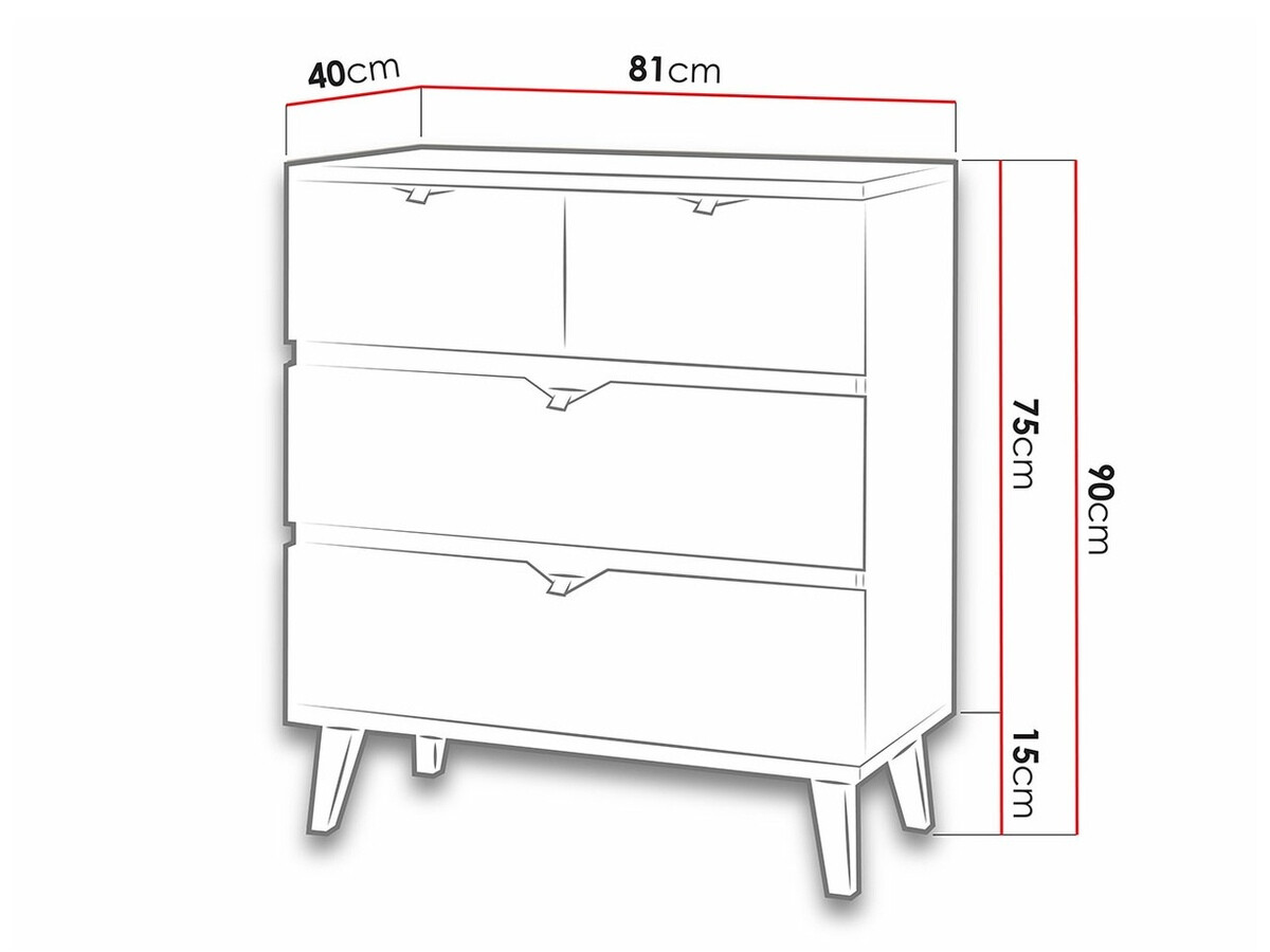 Comodă Etrmoru 132
