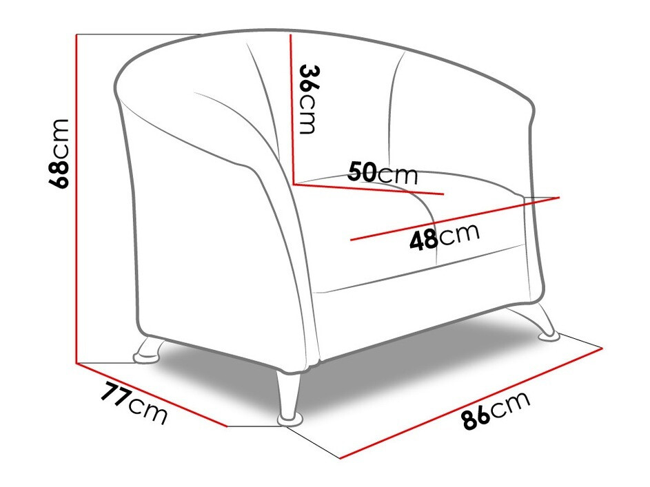 Fotoliu Velum (Soft 020)