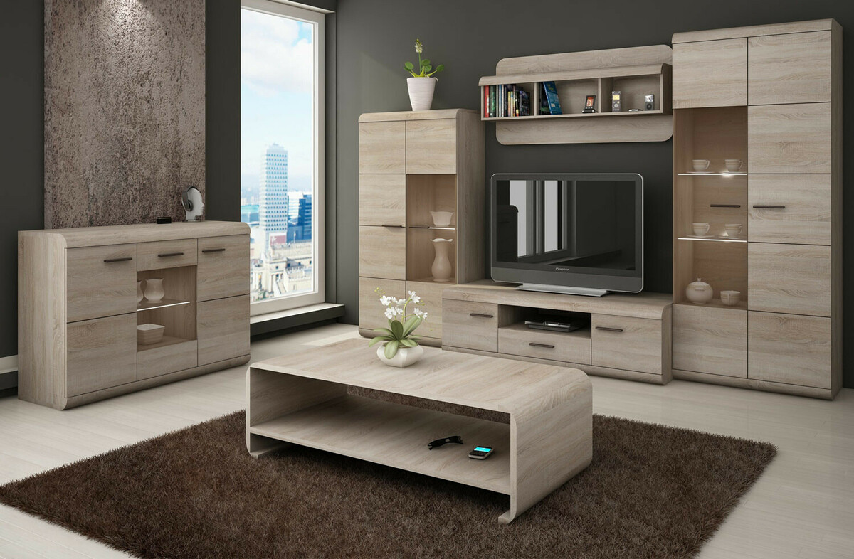 Bufet Evarleve 100 (Stejar Sonoma)