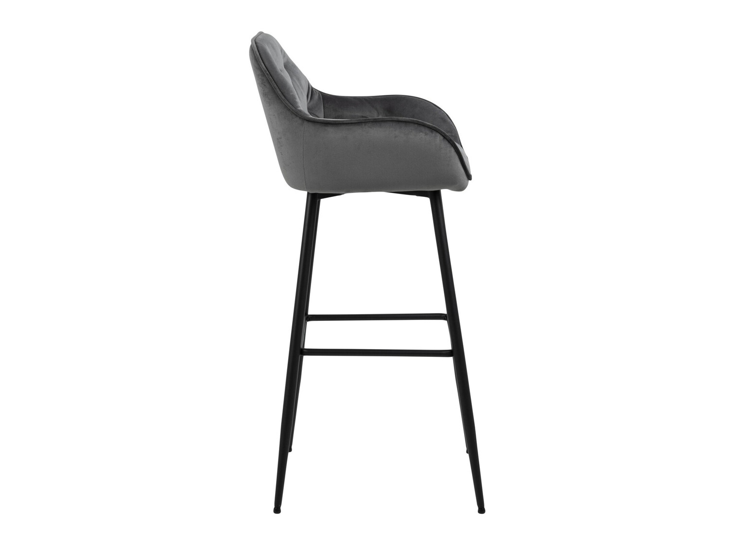Scaun bar Norsica 474 (Gri + Negru)