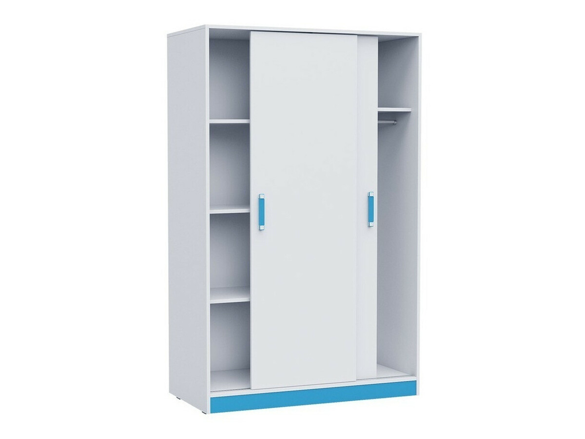 Dulap Lorlare 115 (Alb + Roze)