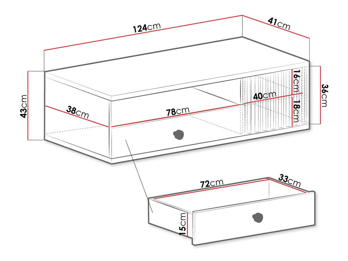 Comodă TV Venmava 106