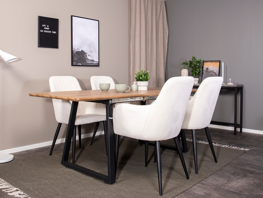 Scaun Dallas 155 (Bej + Negru)