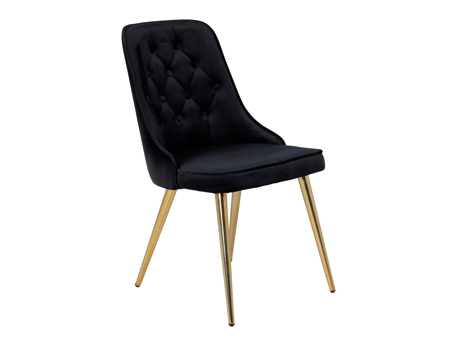Scaun Dallas 203 (Negru + auriu)