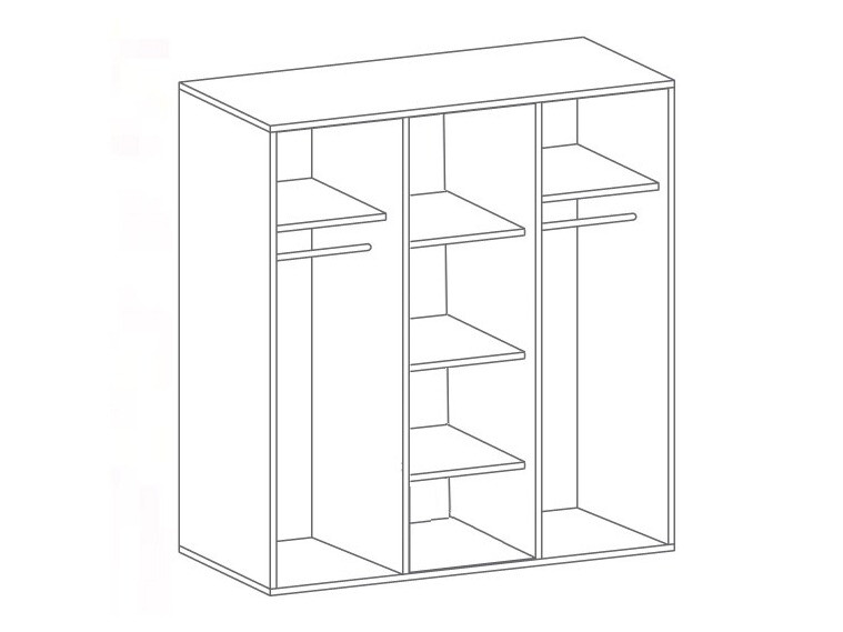 Dulap Elialo 105 (Stejar Sonoma)