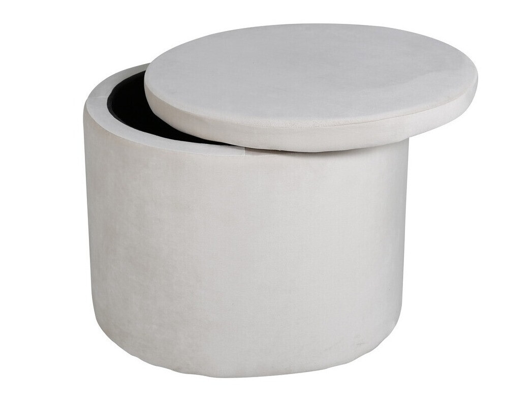 Taburet tapițat Dallas 2941 (Crem)