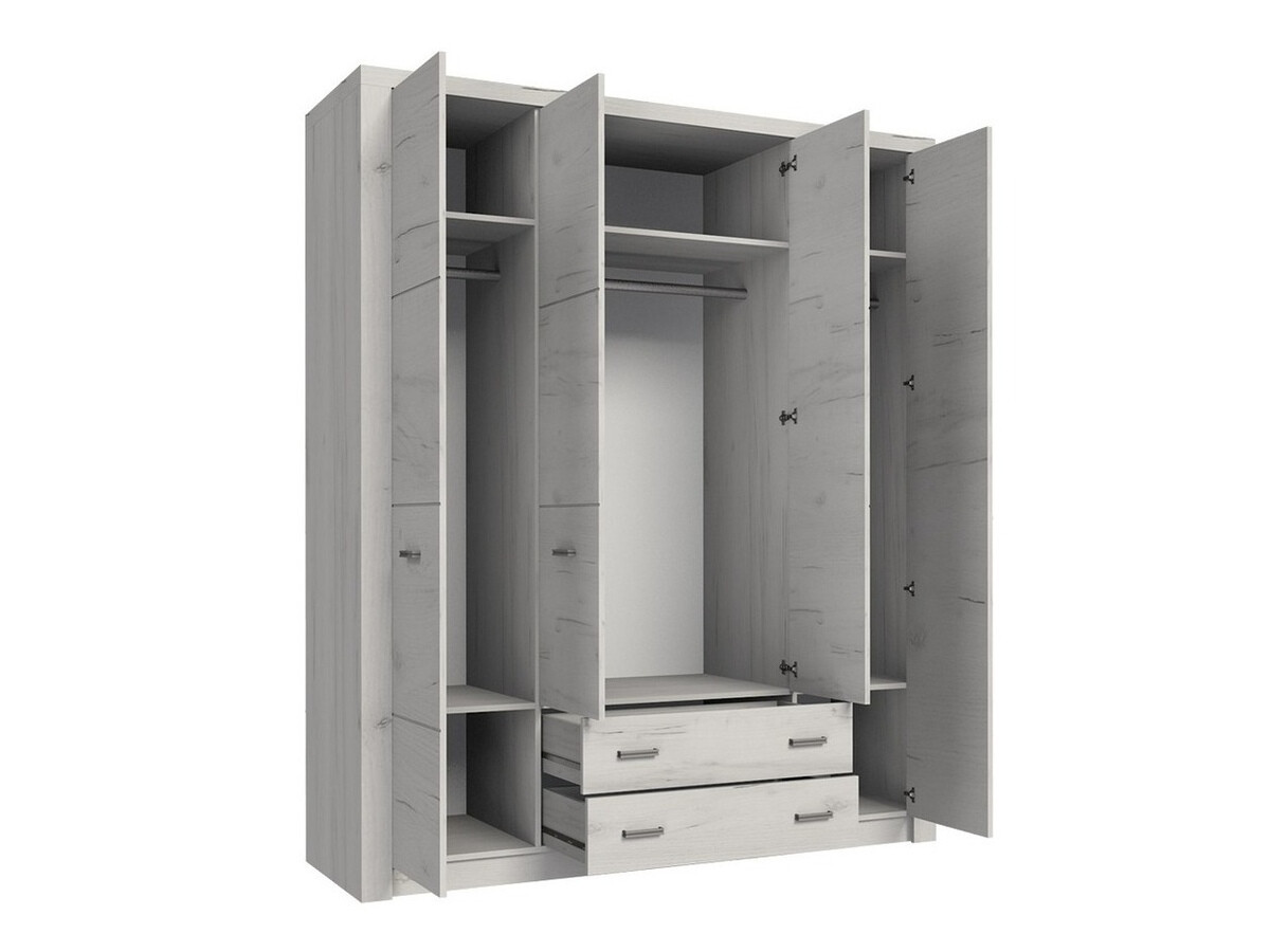 Set dormitor Serfeno 120 (Mestesug alb)