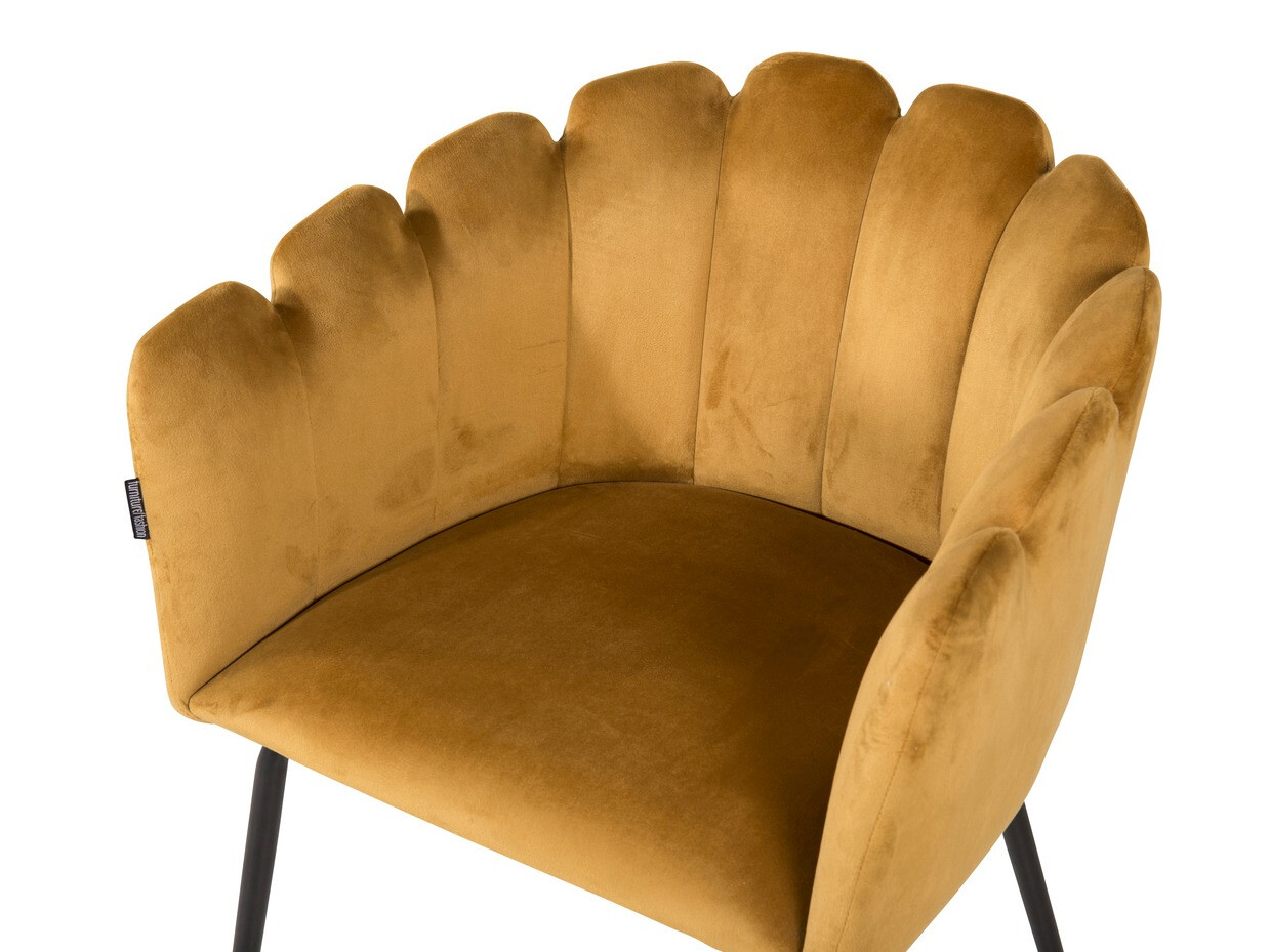 Scaun Dallas 134 (Galben + Negru)