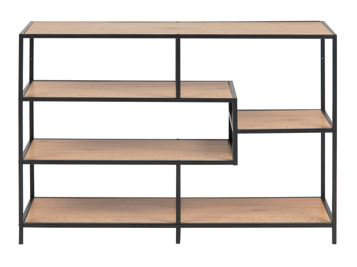 Raft Norsica Sevferi 102 (Stejar natur + Negru)