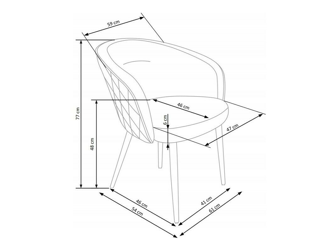 Scaun Houston 1230 (Albastru)
