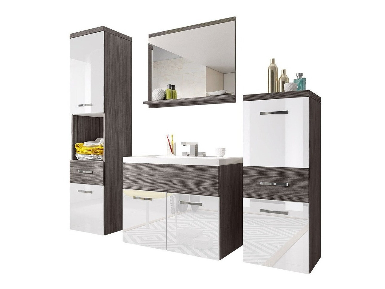 Set baie Sarasota 109 (Bodega + Alb lucios)