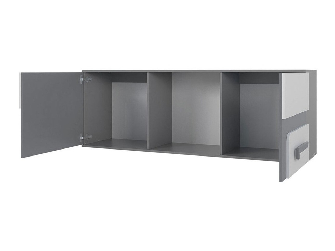 Set de camera copii Aviseve 107 (Antracit + Alb)