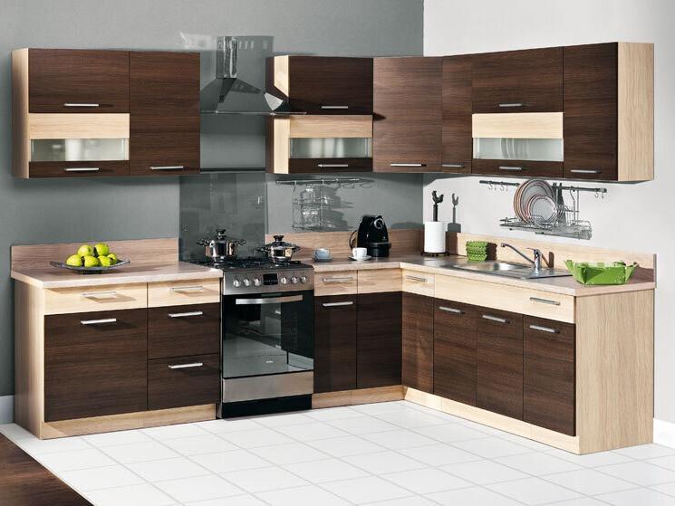 Dulap modular pentru electrocasnice incorporabile Mode Dark 114