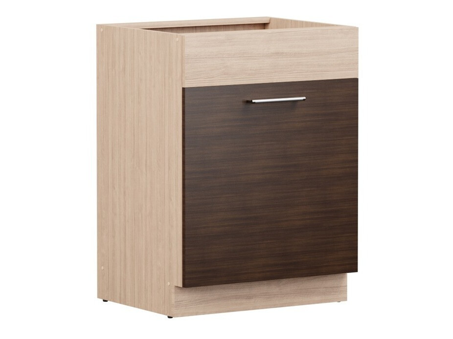 Dulap modular cu uși pentru chiuvetă Mode Dark 115