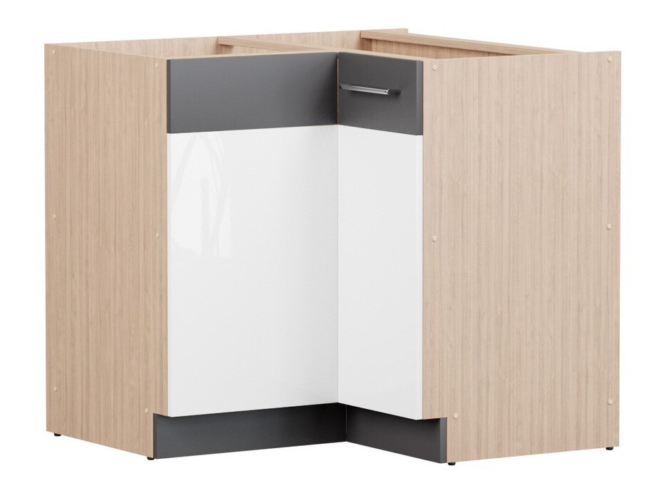 Dulap de colț modular Mode White 118
