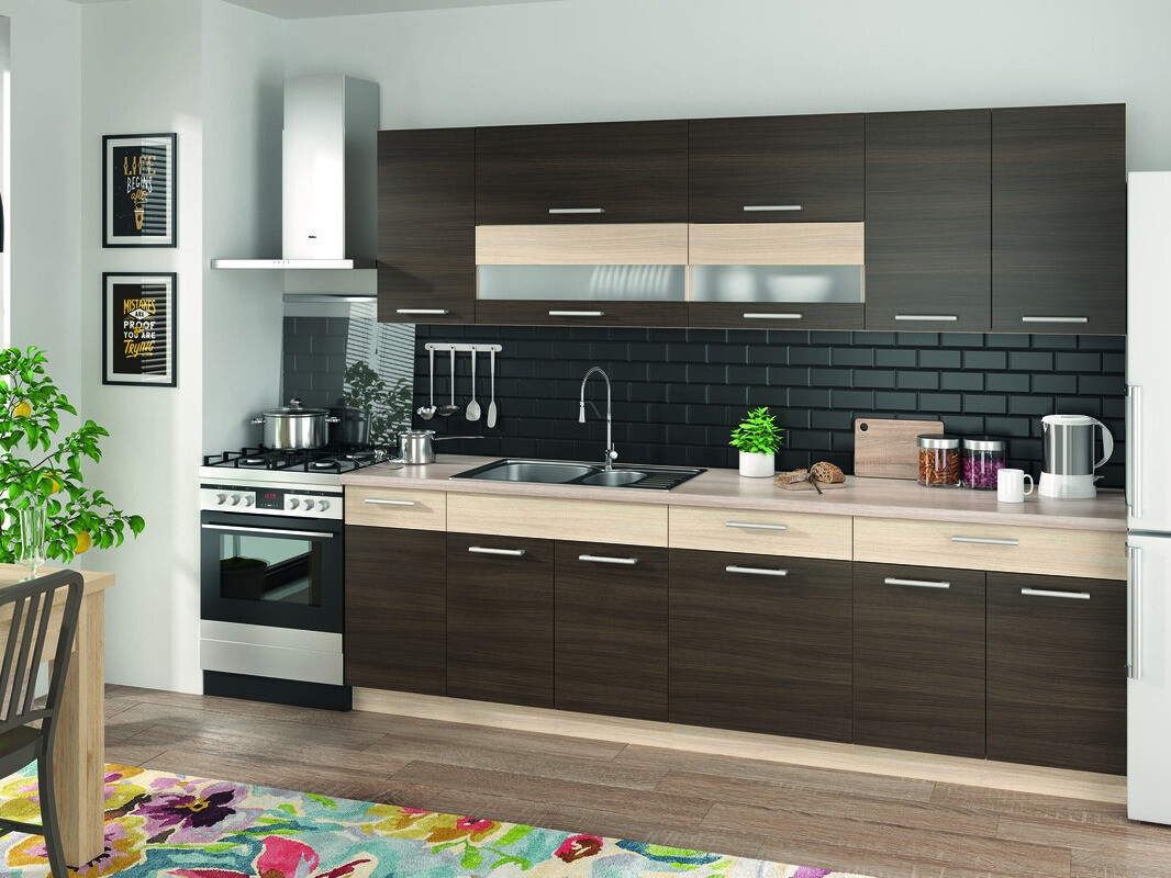Dulap modular cu uși Mode Dark 119