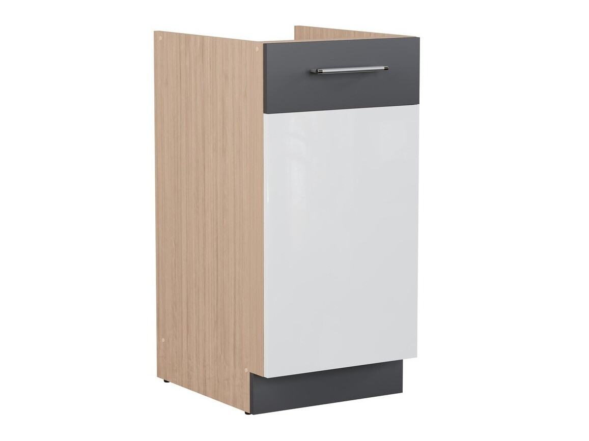 Dulap modular cu uși Mode White 123