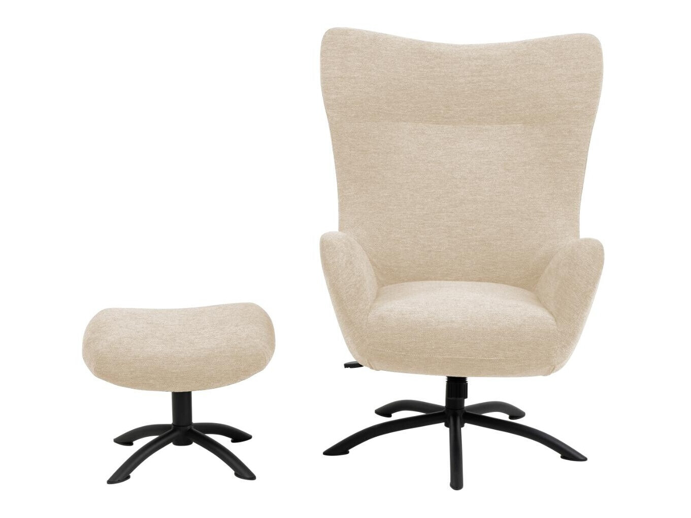 Fotoliu Norsica 490 (Negru + Crem)