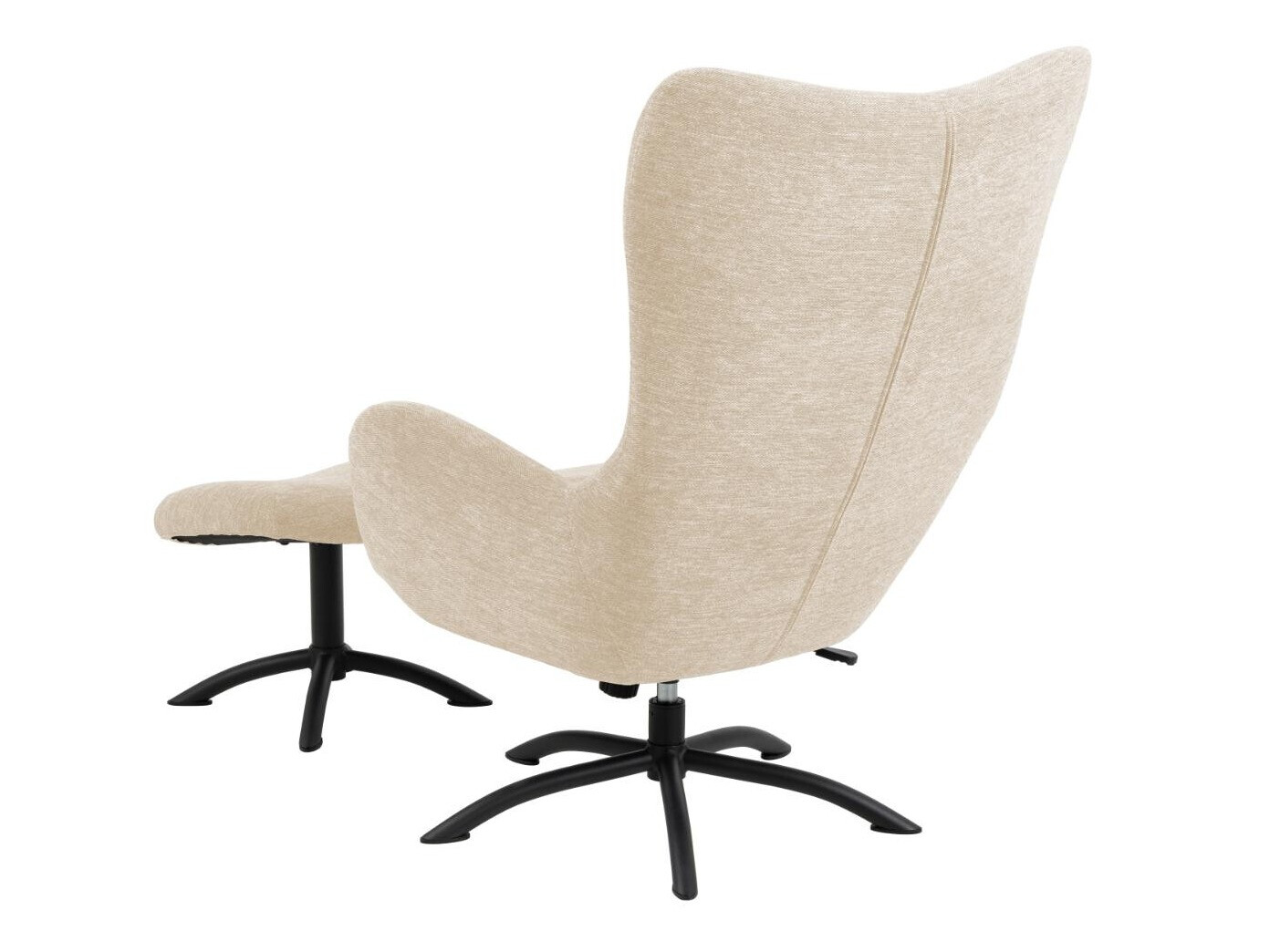 Fotoliu Norsica 490 (Negru + Crem)