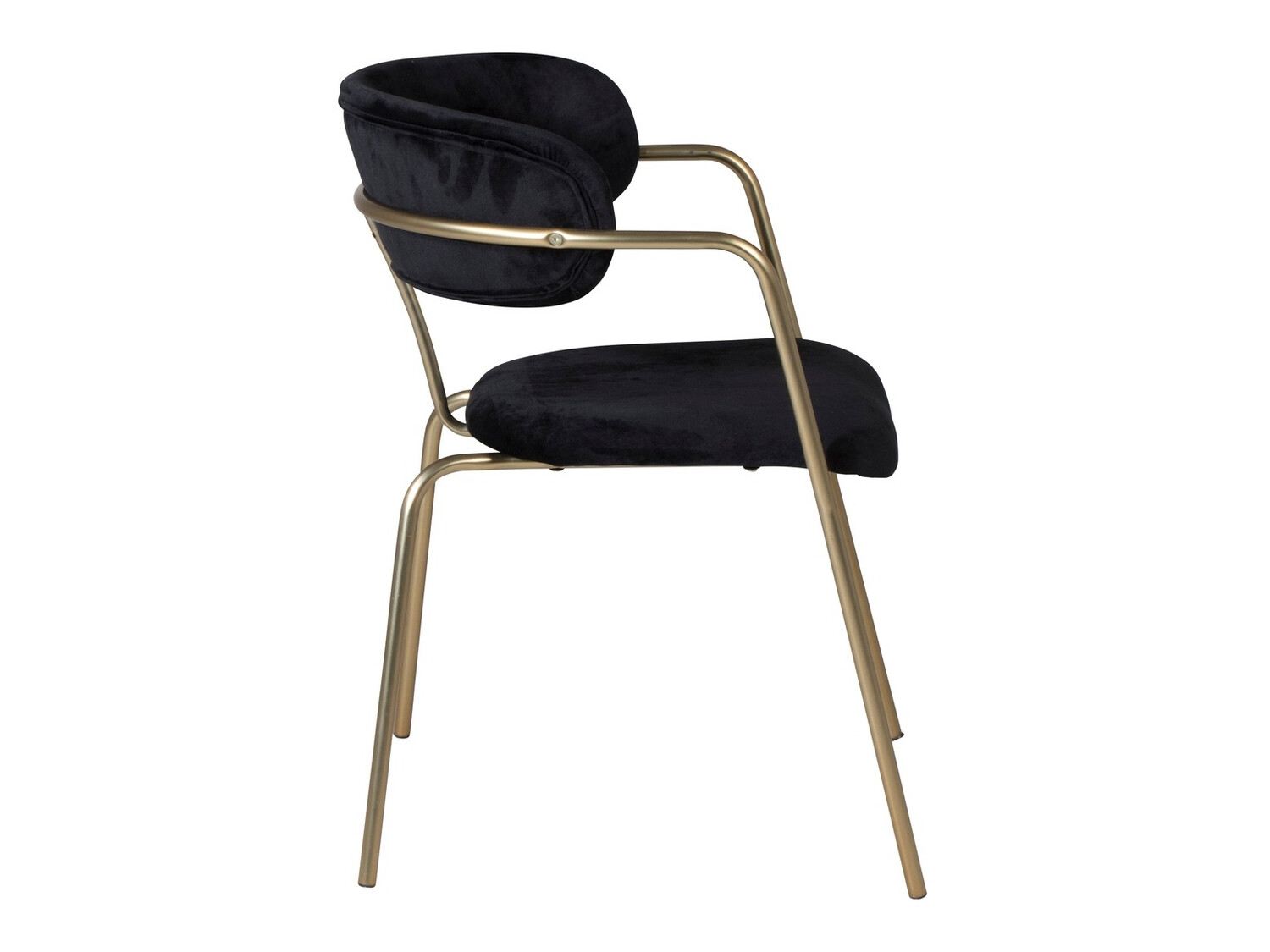 Scaun Dallas 108 (Negru + Alamă)