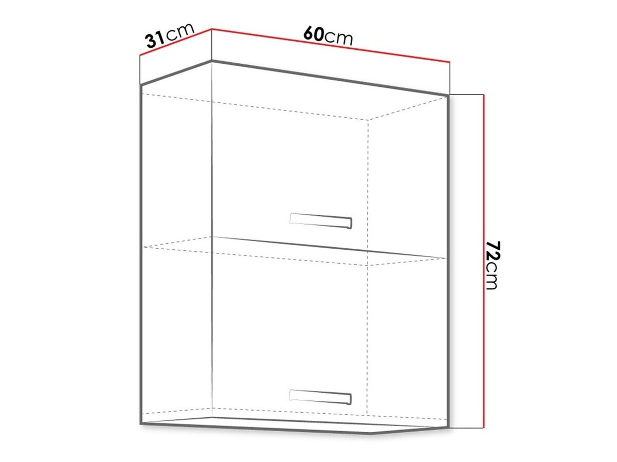 Dulap de perete modular Multi White 114