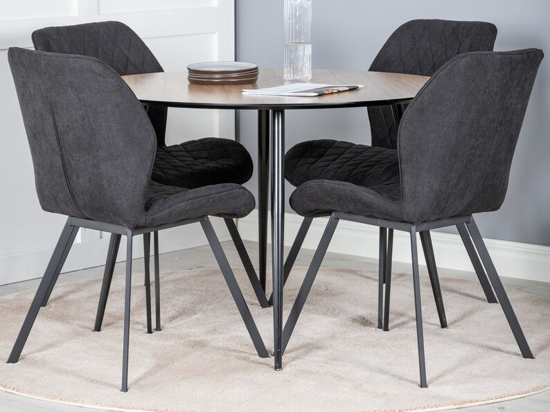 Scaun Dallas 163 (Negru)