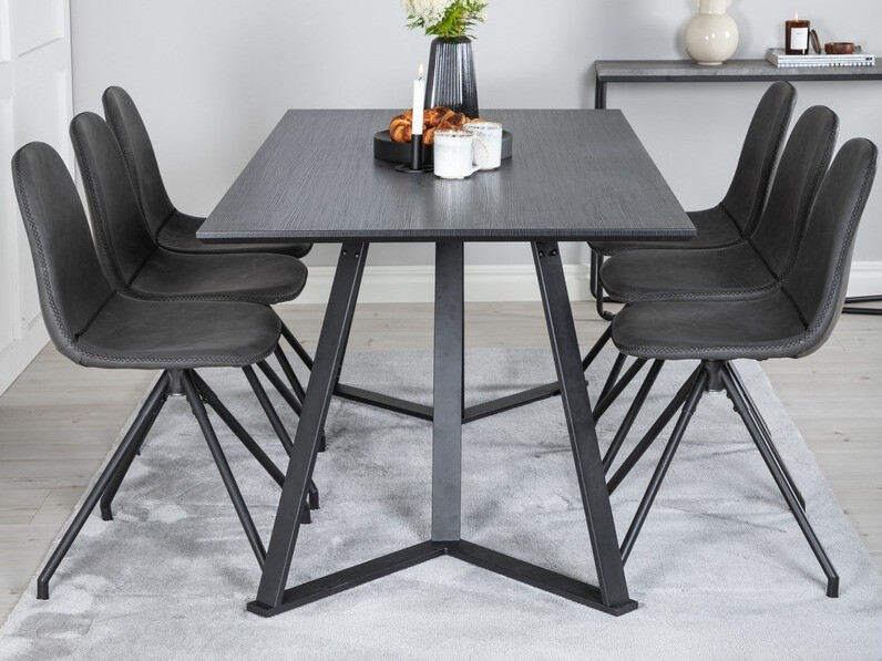 Scaun Dallas 166 (Negru)