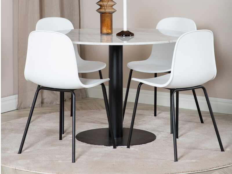 Scaun Dallas 170 (Alb + Negru)