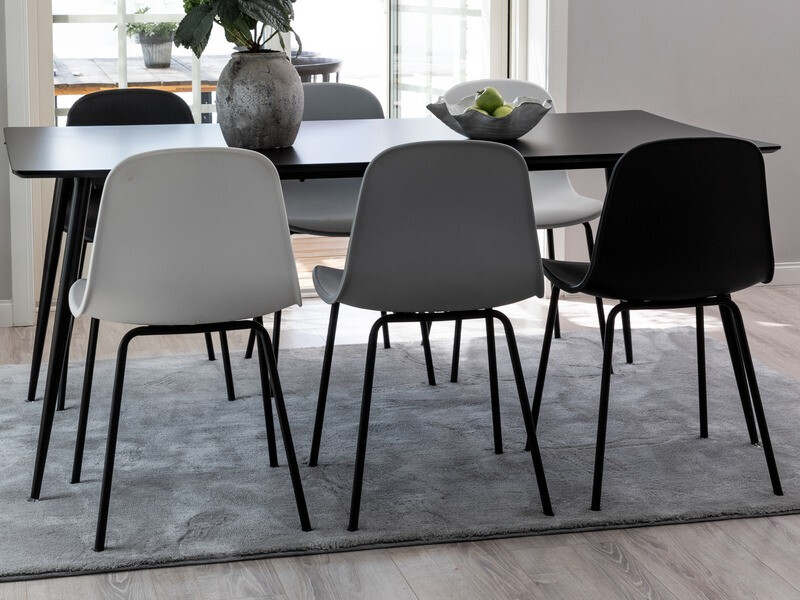 Scaun Dallas 170 (Alb + Negru)
