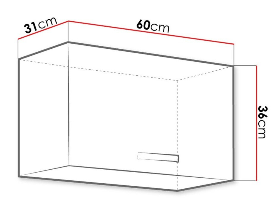 Dulap de perete modular Multi Cream 113