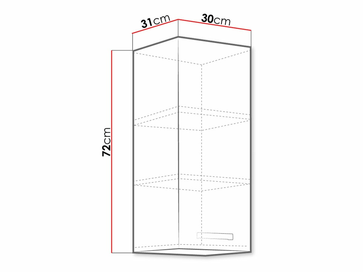 Dulap de perete modular Multi White 104