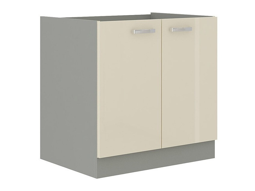 Dulap modular cu uși pentru chiuvetă Multi Cream 110