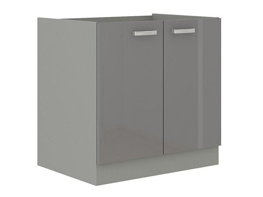 Dulap modular cu uși pentru chiuvetă Multi Grey 110