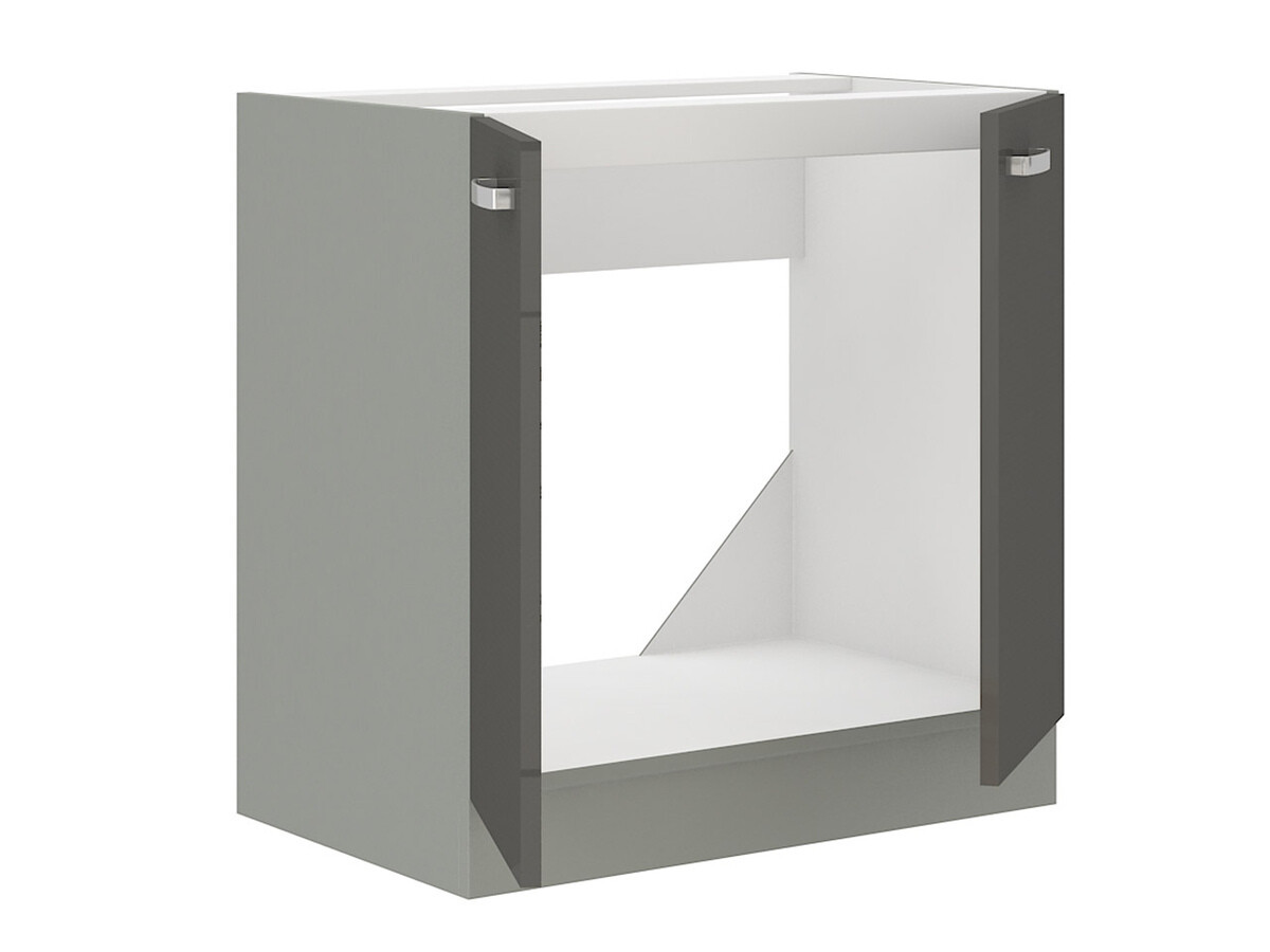 Dulap modular cu uși pentru chiuvetă Multi White 110