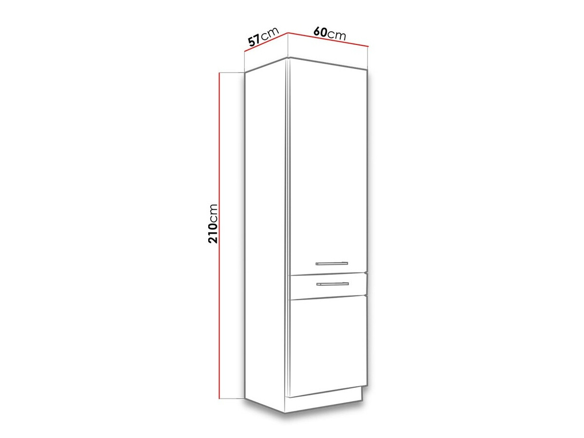Dulap modular cu uși Wood Grey 114