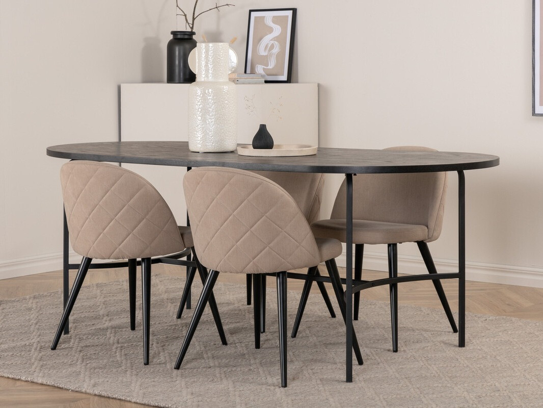 Scaun Dallas 2640 (Bej + Negru)