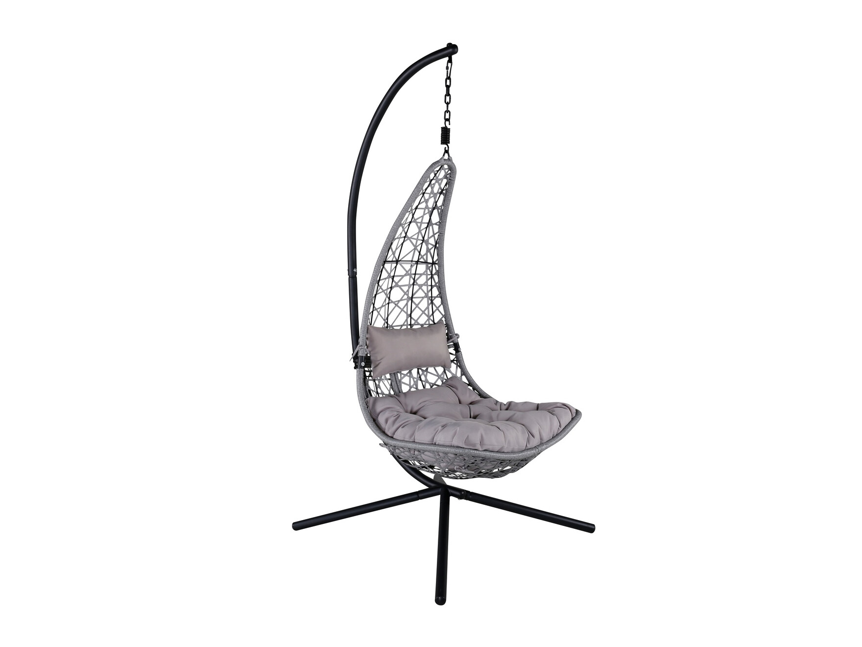 Scaun suspendat Dallas 519 (Negru + Gri)