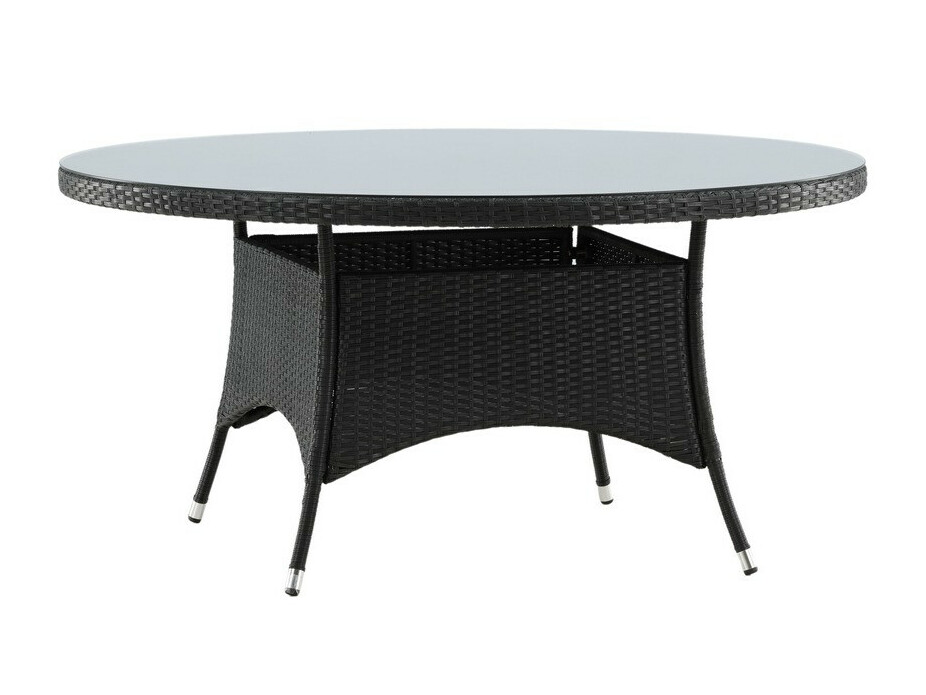 Masă de exterior Dallas 667 (Negru + Gri)
