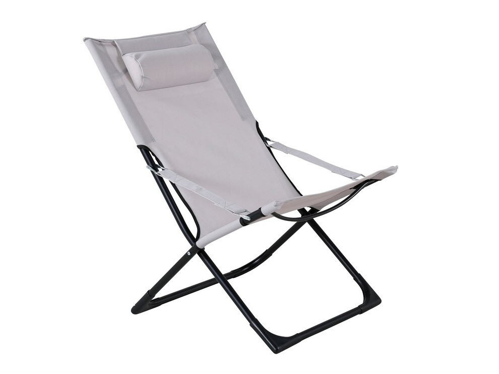 Scaun de exterior Dallas 800 (Gri + Negru)
