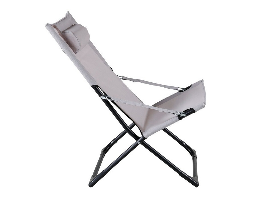 Scaun de exterior Dallas 800 (Gri + Negru)