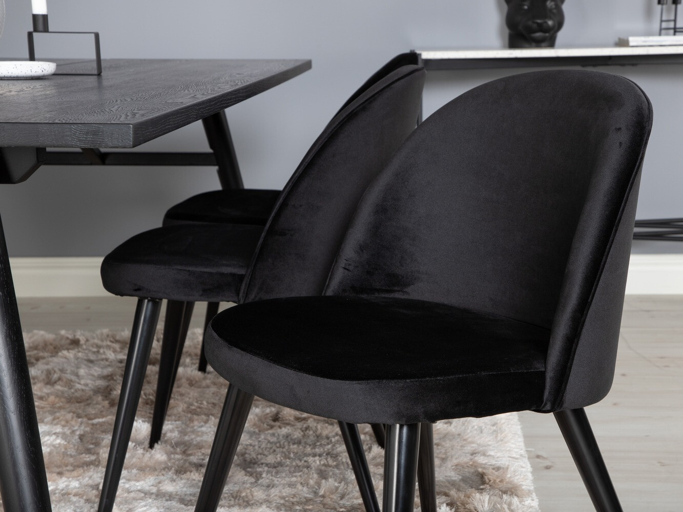 Set de mese Dallas 1676 (Negru)