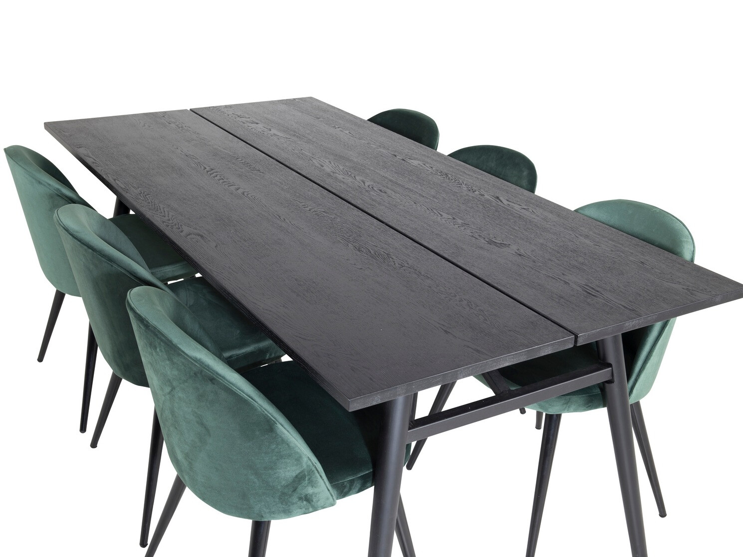 Set de mese Dallas 1676 (Verde + Negru)