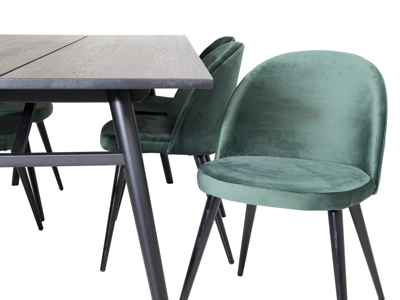 Set de mese Dallas 1676 (Verde + Negru)