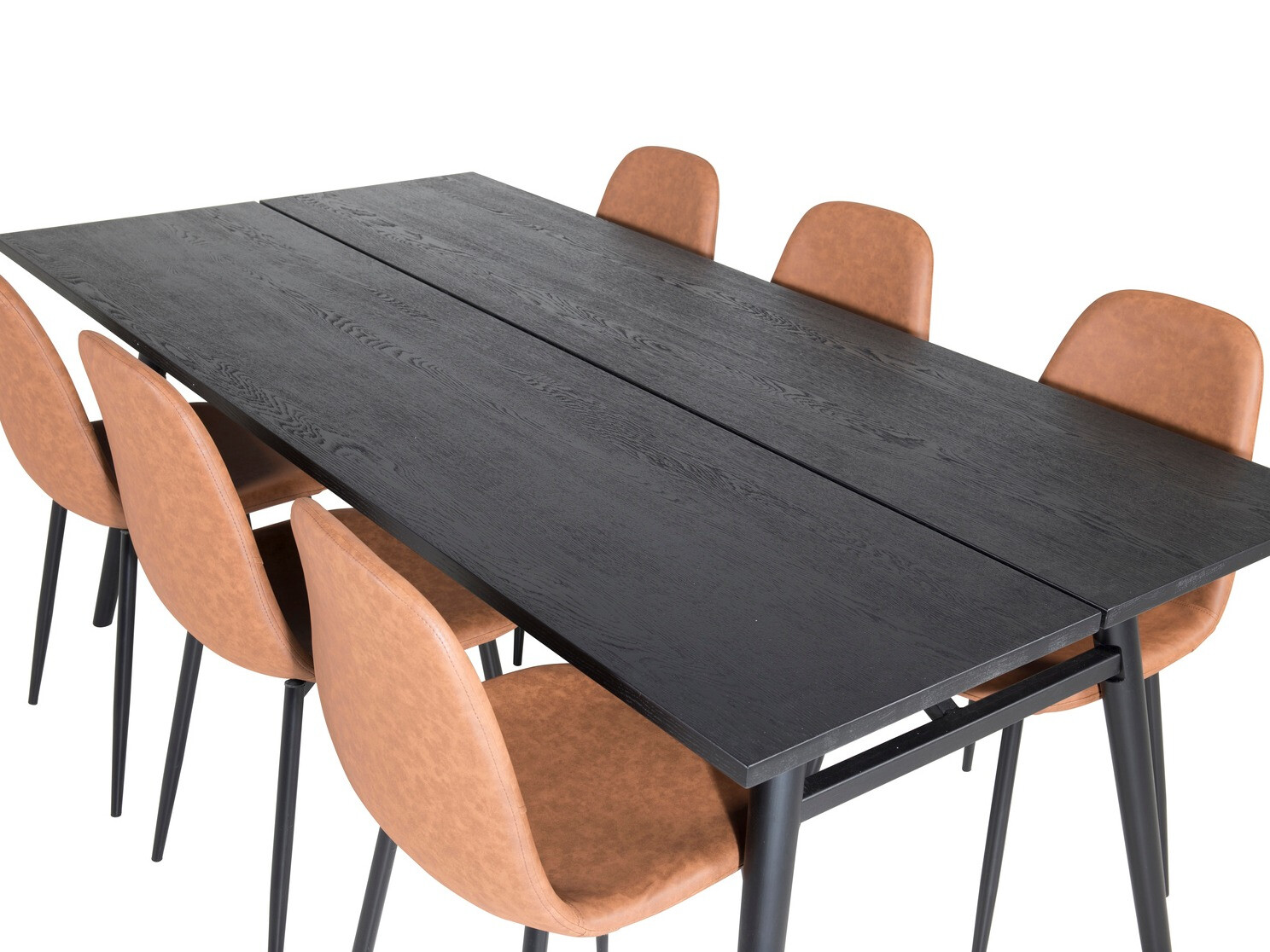 Set de mese Dallas 1681 (Maro + Negru)