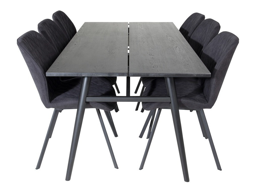 Set de mese Dallas 1686 (Negru)